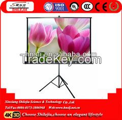 TOP sales Portable tripod  projection screen