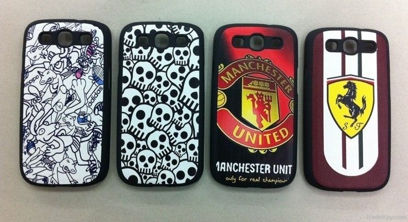 Nice design hard case with hand feeling printing