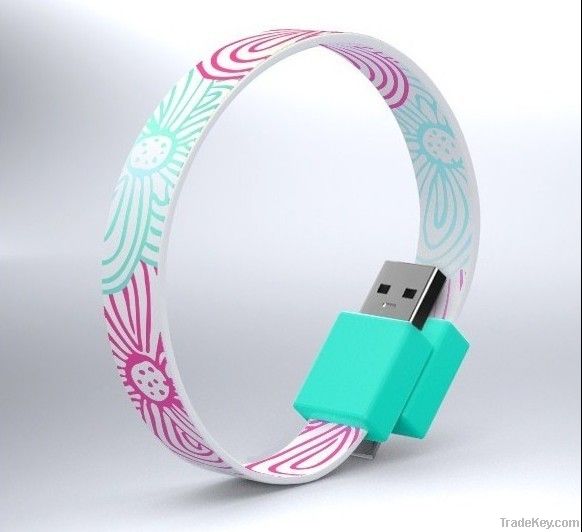 Fashion Bracelet Mobile USB Cable
