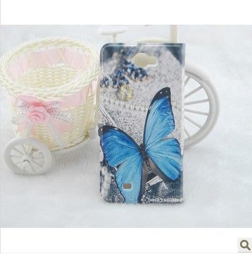 Flip wallet phone case for samsung N7100