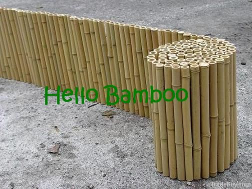 Bamboo fence