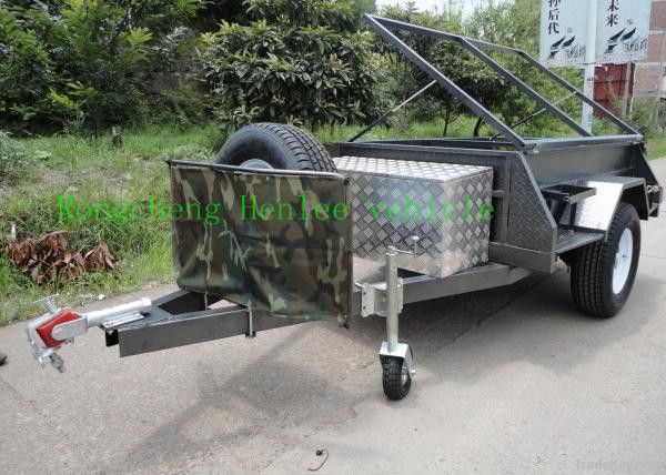 Good quality soft floor camper trailer