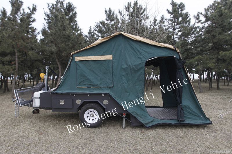Heavy duty off road camper trailer