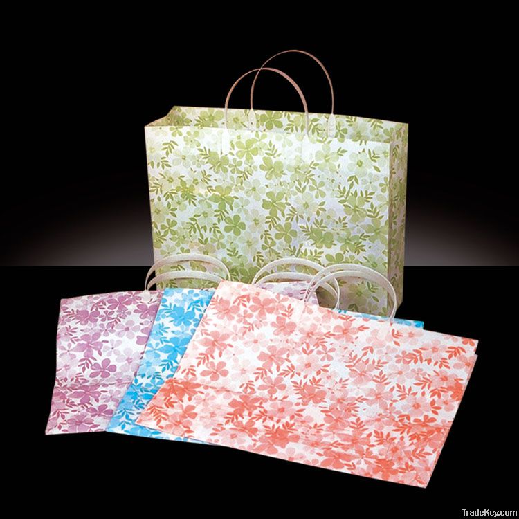 custom luxury paper shopping bag