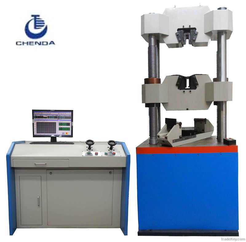 Computer servo control electro-hydraulic universal testing machine