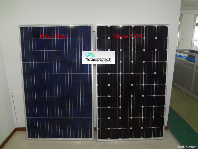 Yu Tai 300w/290/270/260/250/240/230/220/210/200/190/1 Mono solar panel
