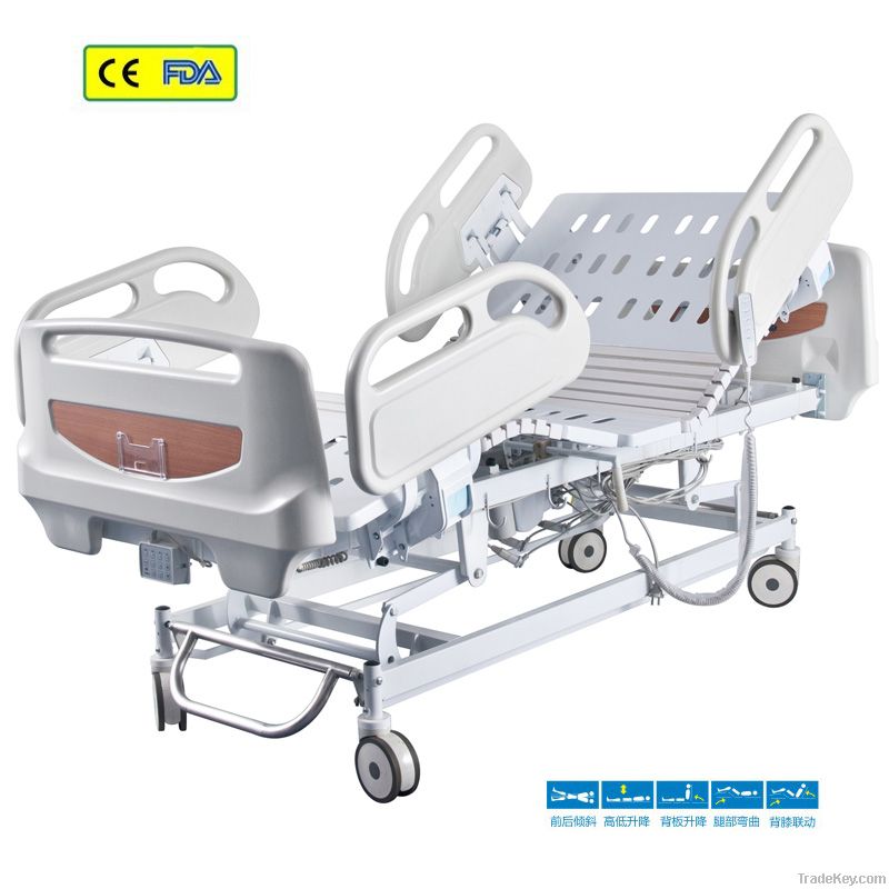 Five function electric bed