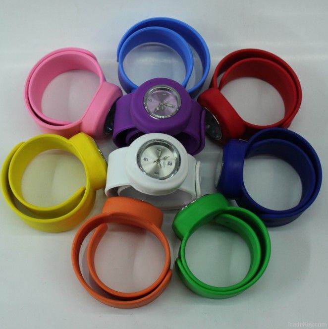 Promotional Detachable Slap on Wrist Watches