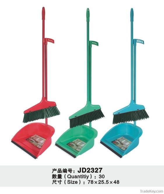 dustpan  with broom set
