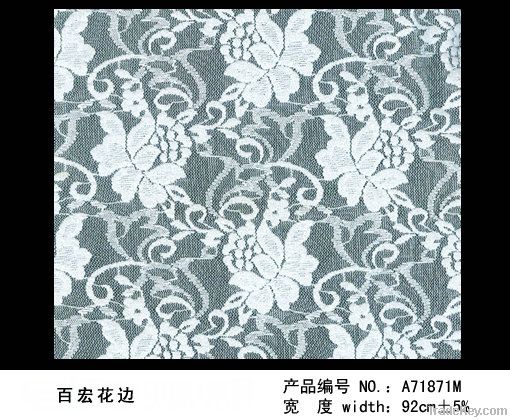 lace, cording, decorative border, cloth