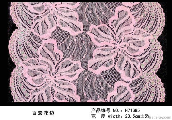 lace, cording, decorative border, cloth