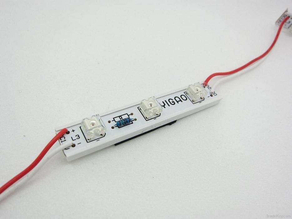 3lamps led module with SMD 3528/5050 &Piranha