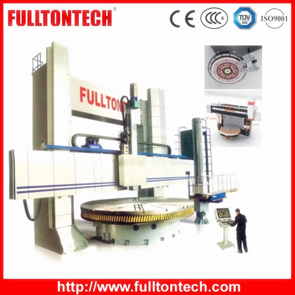 CNC Double Columns Vertical Turret Lathe Machine