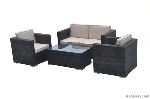 Outdoor Rattan Furniture , 4pcs  rattan sofa set