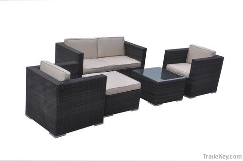 Outdoor Rattan Furniture, 5pcs/set rattan sofa