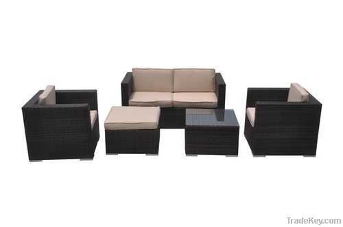 Outdoor Rattan Furniture, 5pcs/set rattan sofa