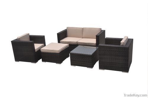 Outdoor Rattan Furniture, 5pcs/set rattan sofa