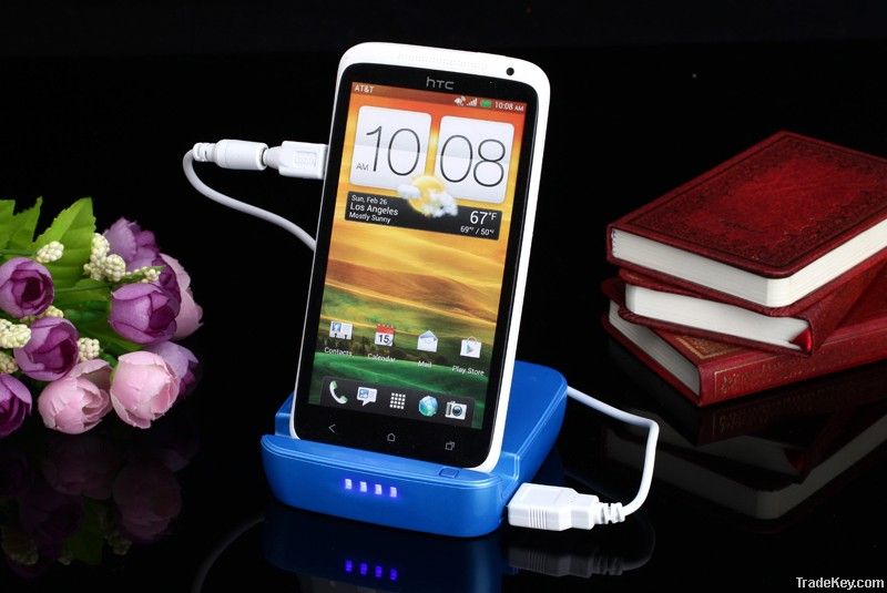 Charger Dock Stand 6600mah External 18650 Battery Pack