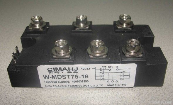 Three phase controllable rectifier module