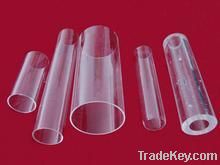 transparent quartz tubes