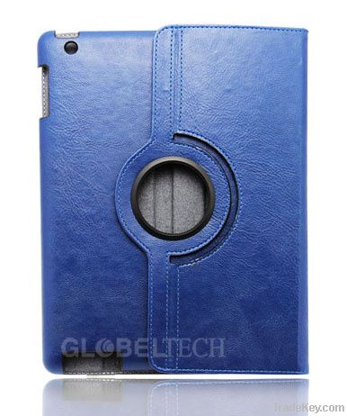 iPad 2 and new iPad 360 Degree Rotated PU leather hard case