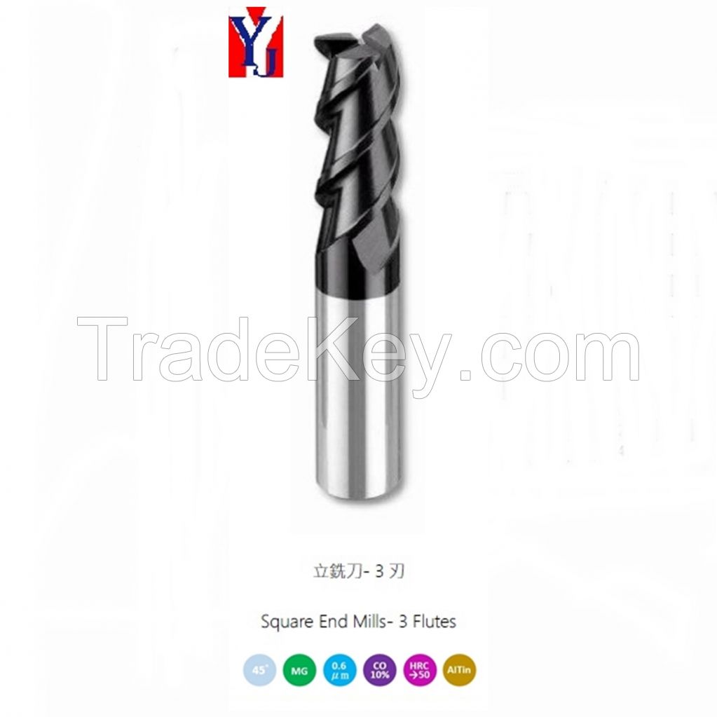 Solid Carbide Square Endmill