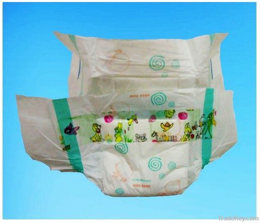 china disposable b grade baby diapers
