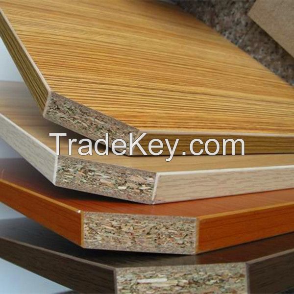 Plain or Raw Flakeboard / Melamine Particle Board / UV Chipboard / Veneer Flakeboards