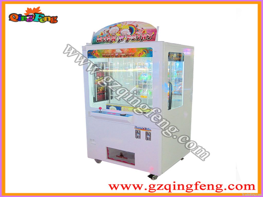 Toy Crane machine/Toy machine/toy gift machine/key point machine/key p