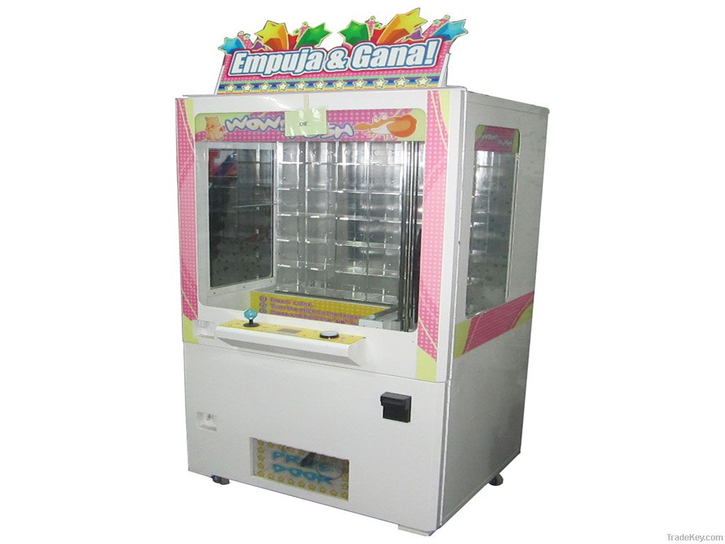 Toy Crane machine/Toy machine/toy gift machine/key point machine/key p