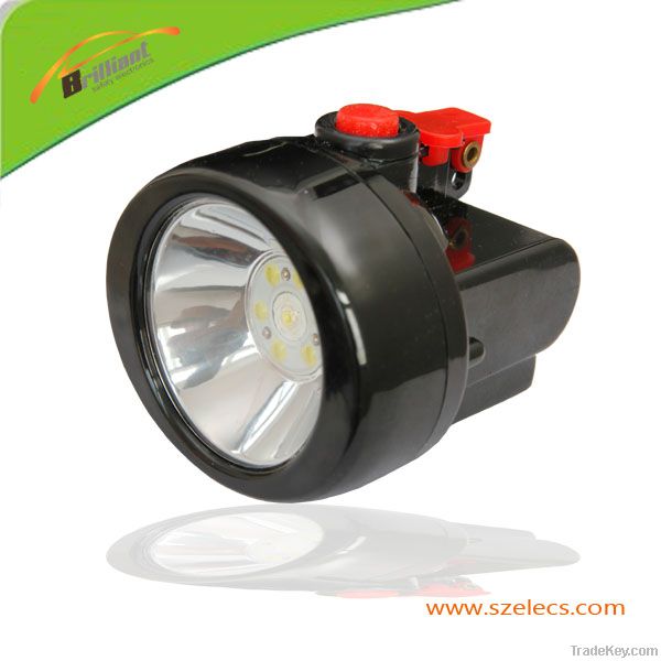 Recharable cordless LED mining cap lamp