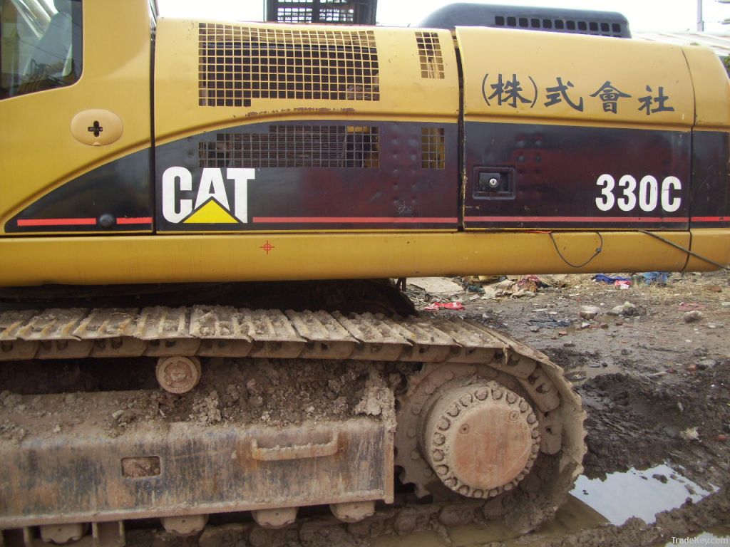 used CAT 330C crawler excavator