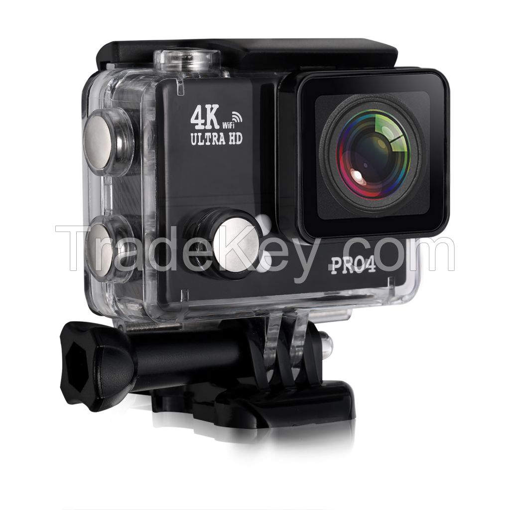 4k Action Camera Sports Cam 45m Waterproof Underwater As Sj Go Pro 4