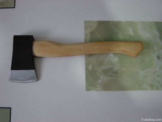 A601 axe with wooden handle