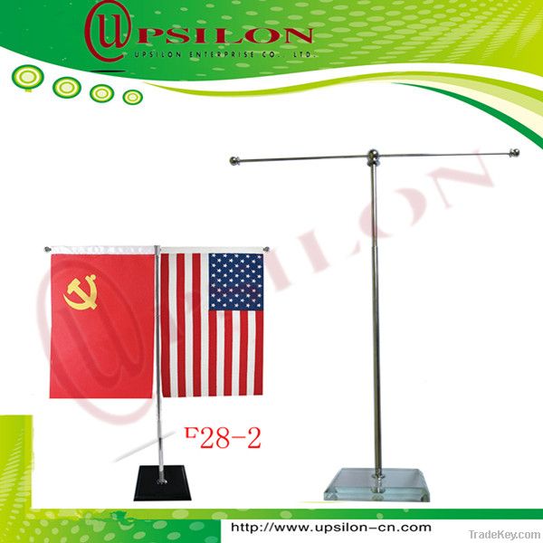 high quality telescopic table flag pole