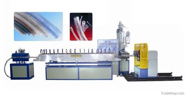 PVC Spiral Steel Wire Reinforced Hose Production Line