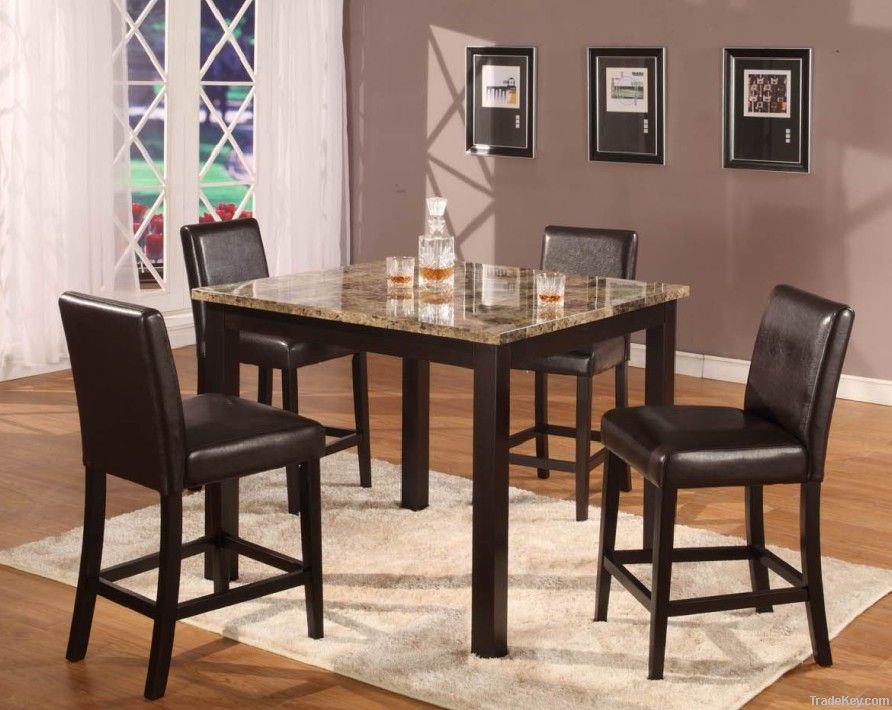 WOODEN PUB DINING SET