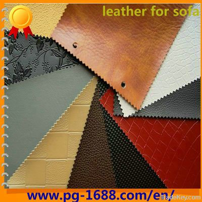sofa leather pvc bond leather