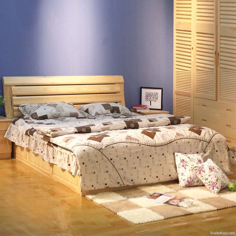 Wholesale 1.8meters solid bed  countryside solid bed