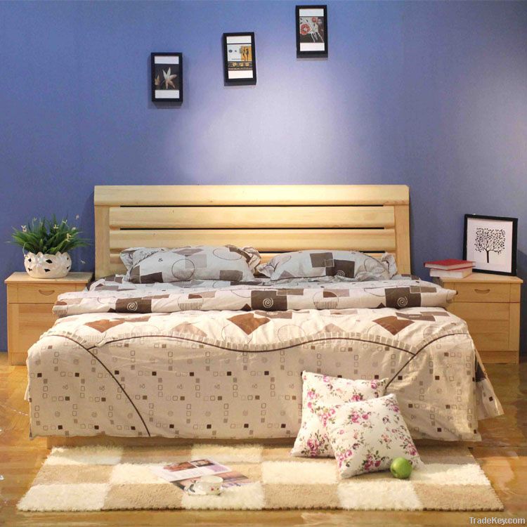 Wholesale 1.8meters solid bed  countryside solid bed