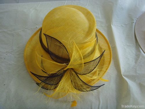 sinamay hat, The bride tire
