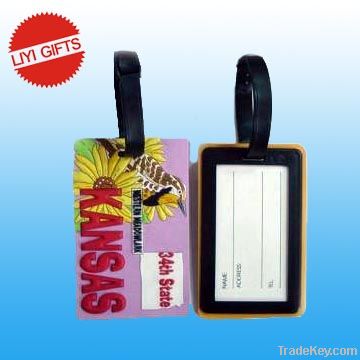 Rubber Luggage Tag