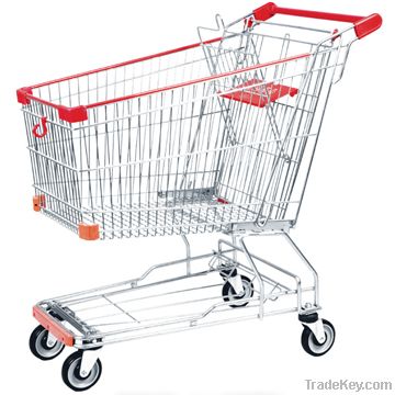 competitive Asian style shopping trolley