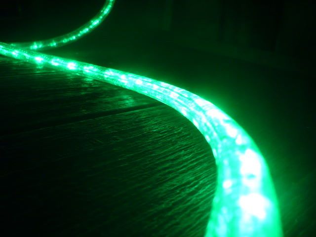 LED ROUND TWO WIRES ROPE LIGHT