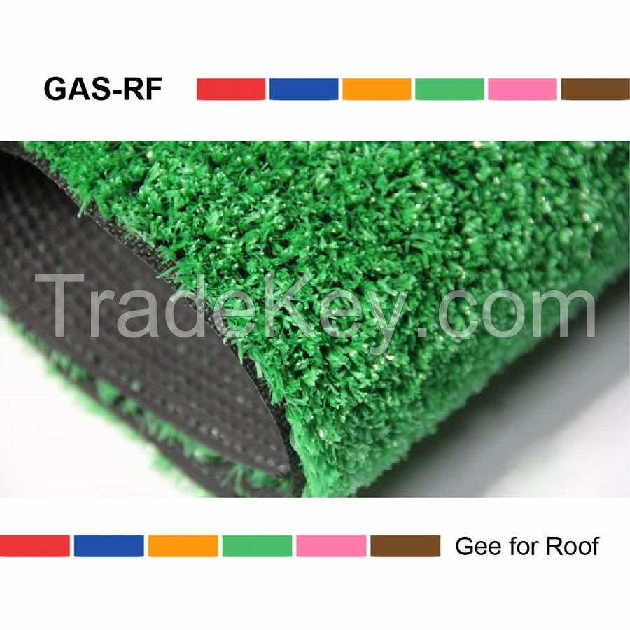 Thick Natural Green Landscaping Artificial Grass Lawn For Gardening