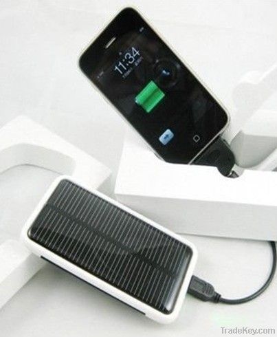 0.66W, 1800mAh, Rechargeable solar battery charger