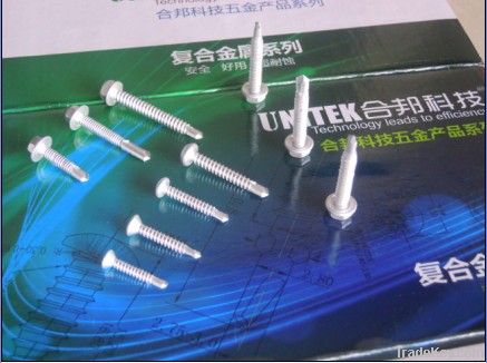 SS304+410 Bi-Metal Self Drilling Screw Pan Head