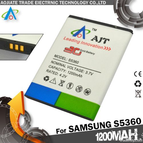 AJT2012 guangdong Phone Battery for Samsung S5360