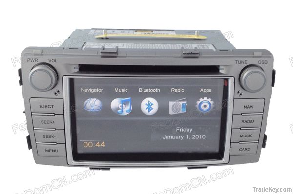 car DVD player GPS Navigation Radio for Toyota Hilux 2012