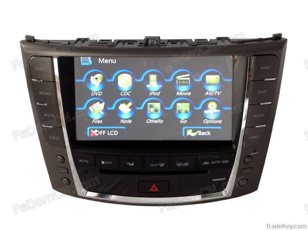 Lexus IS250 IS300 IS350 Radio DVD player GPS Navigation AutoRadio